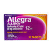 Picture of Allegra 12 hour 60mg tablets 12 ct.