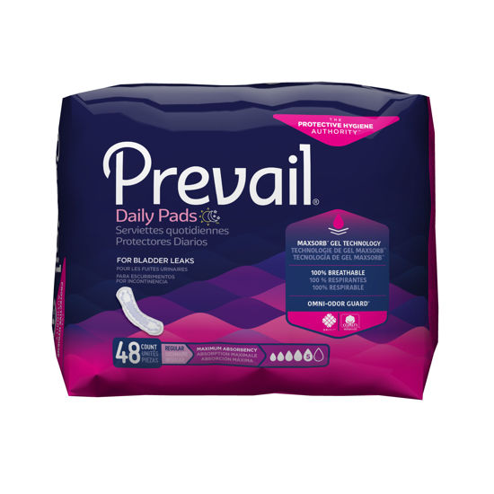 Picture of Prevail bladder control pads maximum 48 ct.