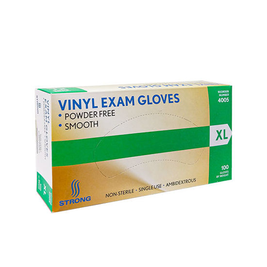 Picture of Vinyl gloves - size extra large - 100 ct.