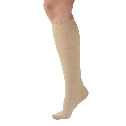 Picture of Womens beige light support - medium 15-20 mmhg