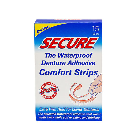 AmeriHealth Caritas VIP Care Plus. Secure denture adhesive strips 15 ct.