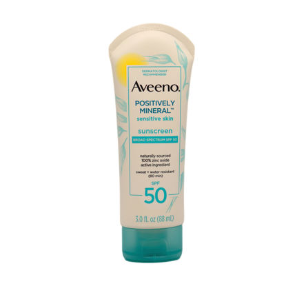 922-10826 Aveeno Zinc Oxide SPF 50 3oz